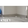Плинтус Kronotex Ktex 1 Exquisit plus D 4984 Дуб восточный белый